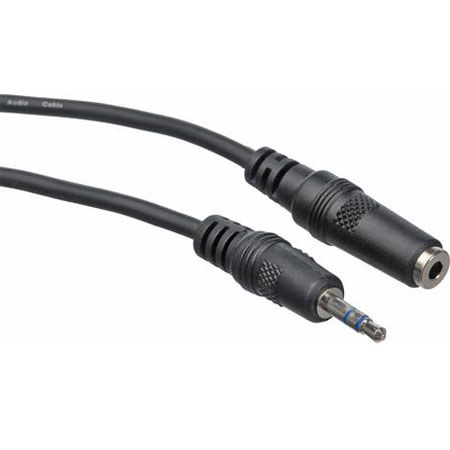 Comprehensive MPS-MJS-6ST 6' 3.5mm Audio Cable, Black