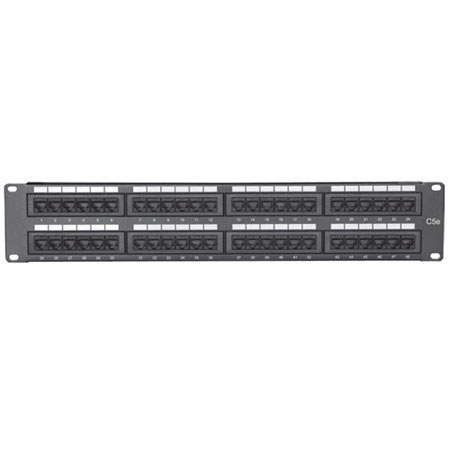 Comprehensive 48 Port Cat5e Patch Panel