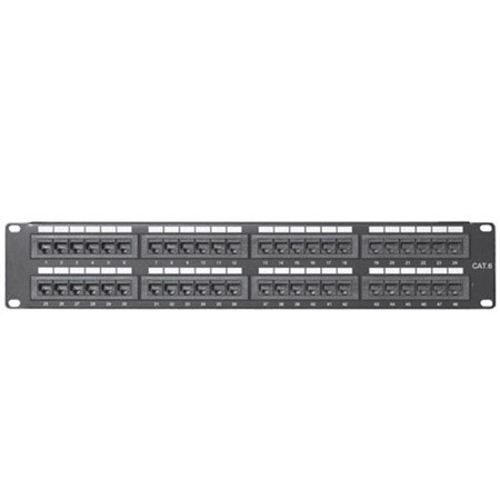 Comprehensive 48 Port Cat6 Patch Panel