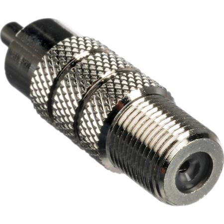 Comprehensive RCA Plug to "F" Jack Video Adapter