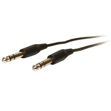 Comprehensive EXF Series Stereo 1/4" Plug to Plug Audio Cable, 25 Feet