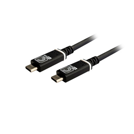 Comprehensive 6' Pro AV/IT Integrator Series Ultra-Flexible USB4 40Gbps USB-C to USB-C Male 8K AV and Data Cable, Black