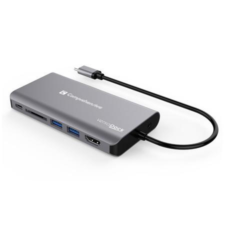 Comprehensive VersaDock USB-C 4K Dual Display Docking Station with VGA, Ethernet