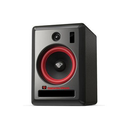 Cerwin Vega VEGA8S 8" 100W 2-Way Powered Hub Bluetooth Studio Monitor, Black