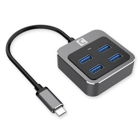 VersaHub™ SuperSpeed 10Gbps (USB 3.2 Gen 2) 4-Port Hub - Type-A x 3, Type-C  x 1