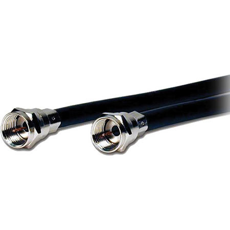 Comprehensive F Plug to Plug Screw in Cable, 25 Feet