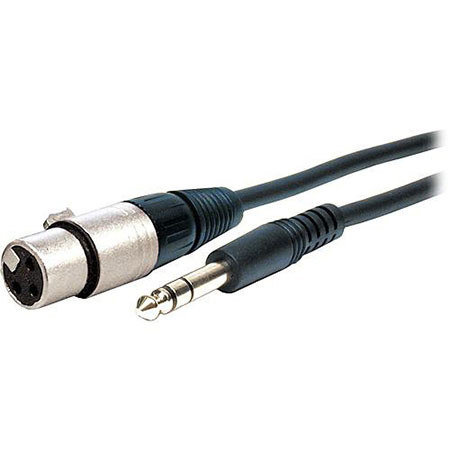 Comprehensive Standard Series XLR Jack to Stereo 1/4" Plug Audio Cable 10'