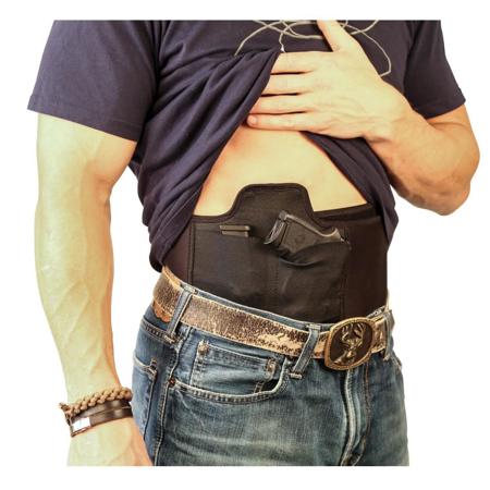 Caldwell Tac Ops Belly Band Ambidextrous Holster, Black