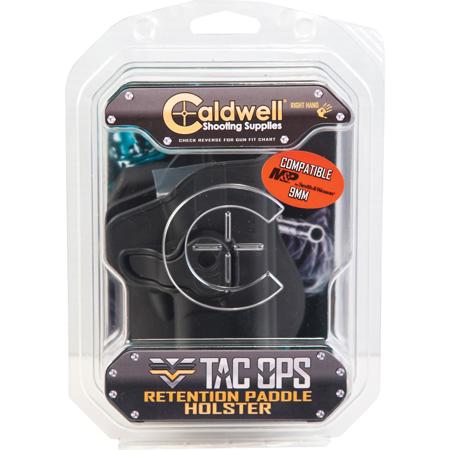 Caldwell Tac Ops OWB Retention Holster for S&W M&P 9mm Handguns, RH, Black