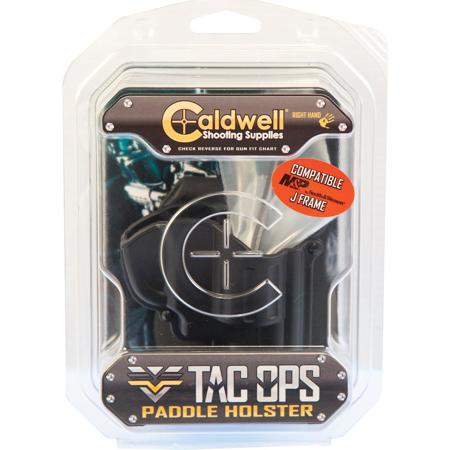 Caldwell Tac Ops OWB Retention Holster for S&W J Frame Revolvers, RH, Black