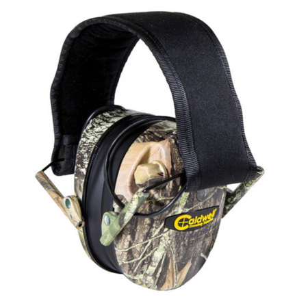 Caldwell E-Max Low Profile Electronic Hearing Protection, 23 NRR, Mossy Oak BU
