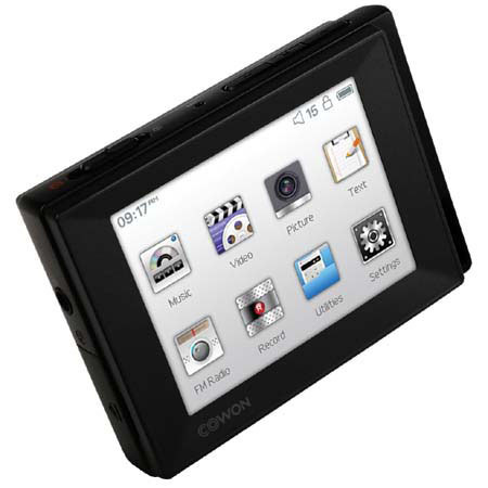 Cowon America D2P16BL 16GB Premium MP3 and Video Player