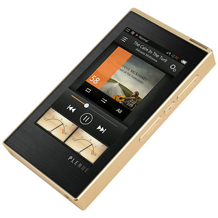 Cowon Plenue P1 Hi-Fi HD Sound 128GB MP3 Player, Gold