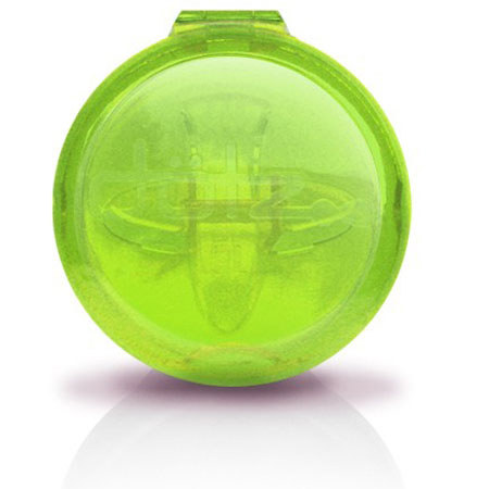 Dotz Cord Wrap, Lime, with Accessory Clip