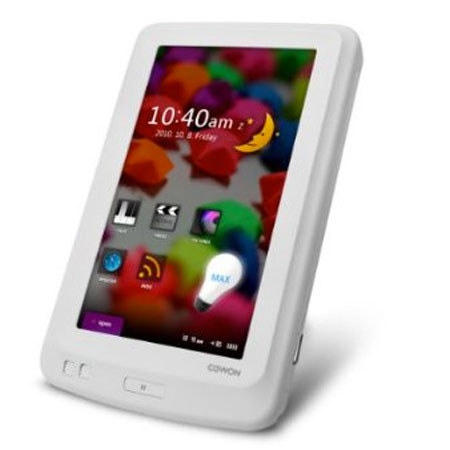 Cowon X7 120GB Super MP3 Player, White