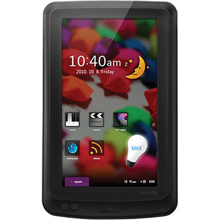 Cowon X7 160GB 4.3 inch Wide Touchscreen MP3 Player