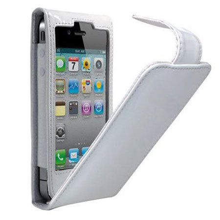 Cygnett Glam Patent Leather Case for iPhone 4 & 4S, White