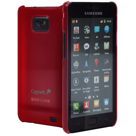Cygnett Frost Matte Slim Case for Samsung Galaxy S II, Red