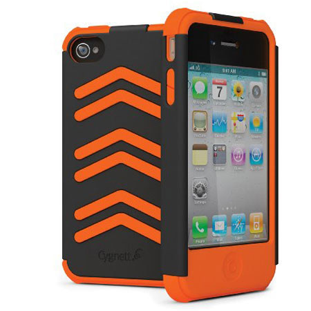 Cygnett Workmate Pro Shock-Resistant Case, Gray & Orange