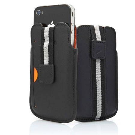 Cygnett Boston Leather Case with Strap for iPhone 4 / 4S