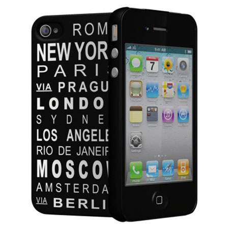 Cygnett Nomad Traveler Case for iPhone 4 & 4S, Black