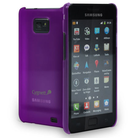 Cygnett Hard Case for Samsung Galaxy S II, Frost Purple