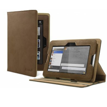 Cygnett Lavish Earth Multi-View Folio Case for BlackBerry Playbook, Sandstone
