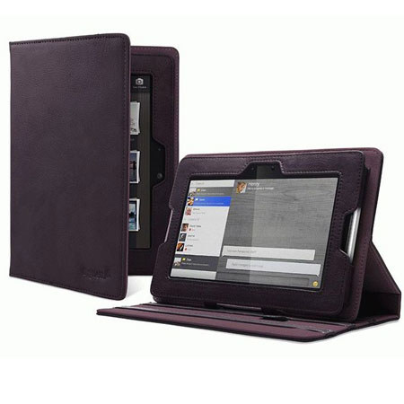 Cygnett Lavish Earth Multi-view Folio Case for BlackBerry Playbook, Purple