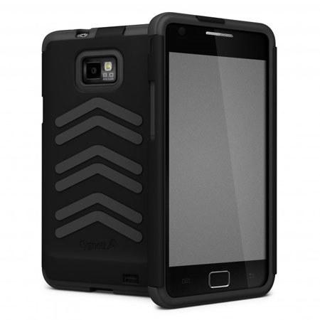 Cygnett Workmate Pro Shock-Resistant Case for Samsung Galaxy S II, Black/Grey