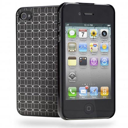 Cygnett DECO Slim Case for iPhone 4 & iPhone 4S, Circle Pattern