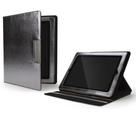 Cygnett Glam Folio Case with Integrated Stand for iPad 2, 3, & 4 Silver