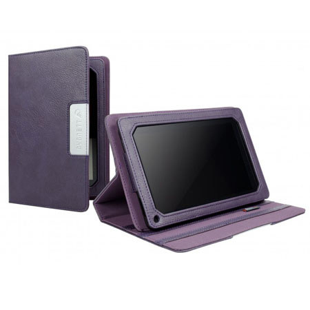 Cygnett Lavish Folio Case with Integrated Stand for Kindle Fire, Purple