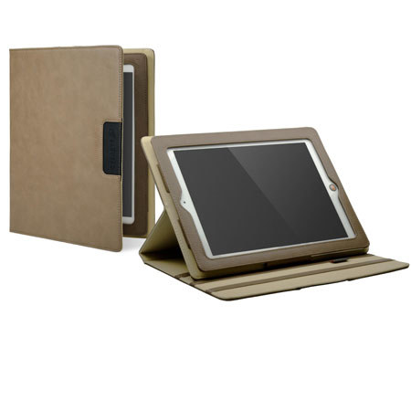 Cygnett Lavish Earth Folio Case with Integrated Stand for iPad 2, 3, & 4 Sandst