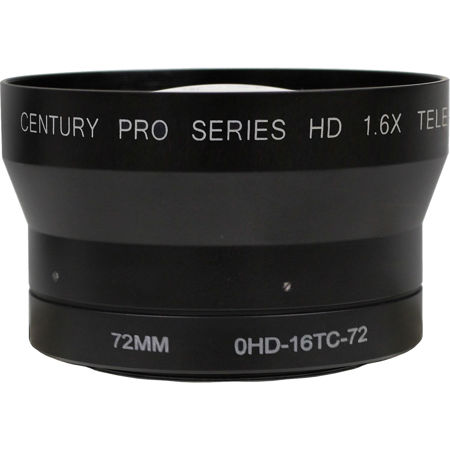 Century Optics 1.6X HD Tele-Converter, 72mm Thread