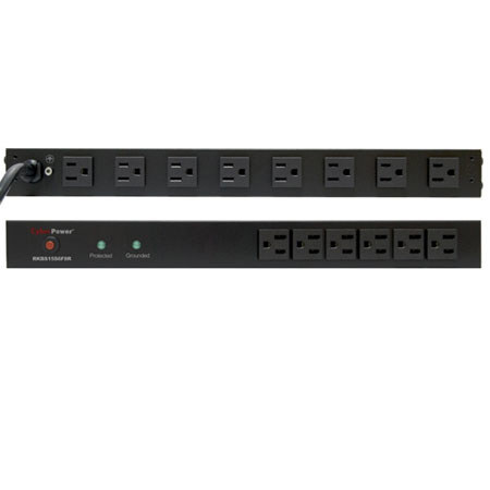 CyberPower 15A 14 Outlet (6 Front/8 Rear) Surge Suppressor