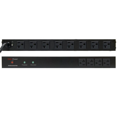 CyberPower 20A 12 Outlet (4 Front/8 Rear) Surge Suppressor