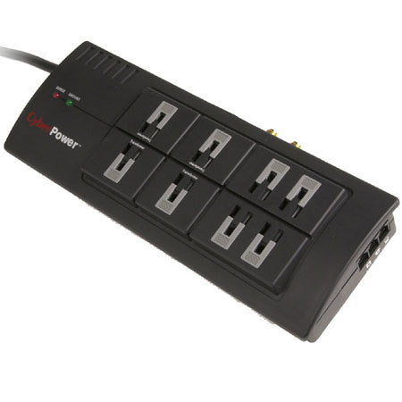 CyberPower 880 2800J 8 Outlet Surge Suppressor