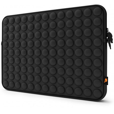 Cygnett Aerosphere Sleeve with Bubble Texture for 10" Notebooks - Black