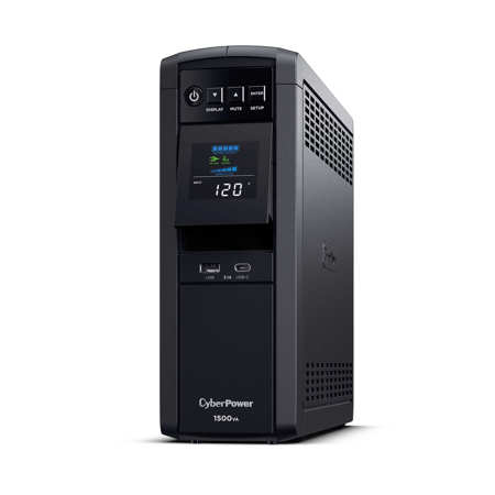 CyberPower PFC Sinewave Computer Battery Backup, 1500VA 900W UPS, 10 Outlets