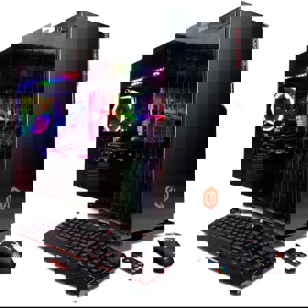 CyberPowerPC GLC5800CPG Gaming, i7-9700K, 16GB RAM, 2TB HDD + 240GB SSD, W10H