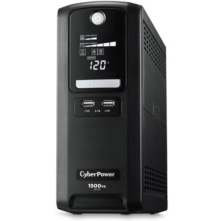 CyberPower LX1500 1500VA Mini Tower Battery Backup - Refurbished,1 Year Warranty