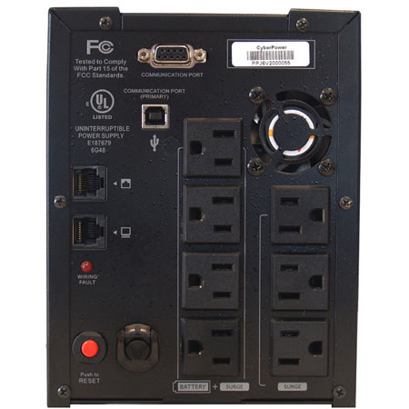 CyberPower Smart App Sinewave PP800SW 800VA / 550W Tower UPS