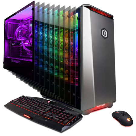 CyberPowerPC SLC10100CPG, i7-9700K, 32GB, 2TB HDD + 480GB SSD, RTX 2060 6GB, W10