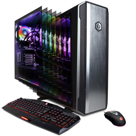 CyberPowerPC SLC9140CPG, 1920X, 16GB RAM, 2TB HDD + 240GB SSD, RTX 2070, W10H