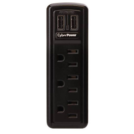 CyberPower 918 Joules Travel Surge Protector
