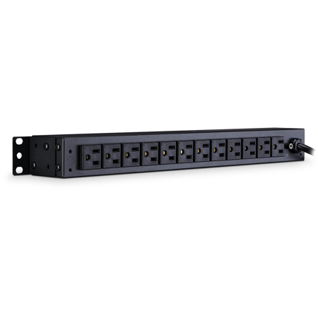 CyberPower 15A 14-outlet (2 Front and 12 Rear) 1U Rackmount Metered PDU