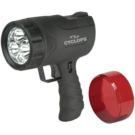 Cyclops Sirius 300 Lumens Handheld Rechargeable Spotlight with 6 LED Lights