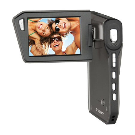 Coby CAM5005 SNAPP HD 2.7" Touch Screen Camcorder