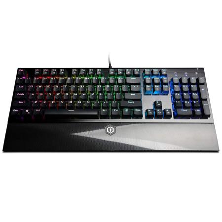 CyberPowerPC Skorpion K2 RGB Gaming Keyboard, Kontact Black (Linear) Switches
