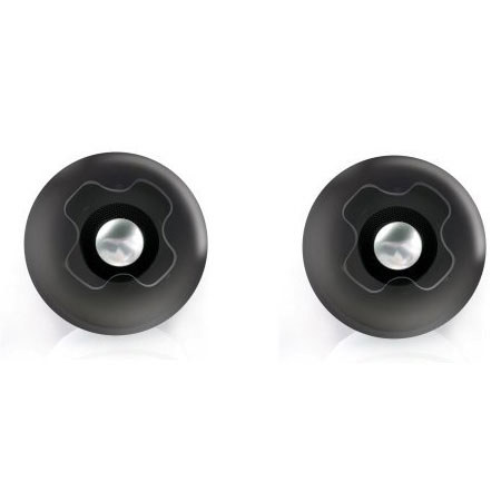 Coby CSMP16 MP3 Mini Portable Stereo Speaker System, Bk